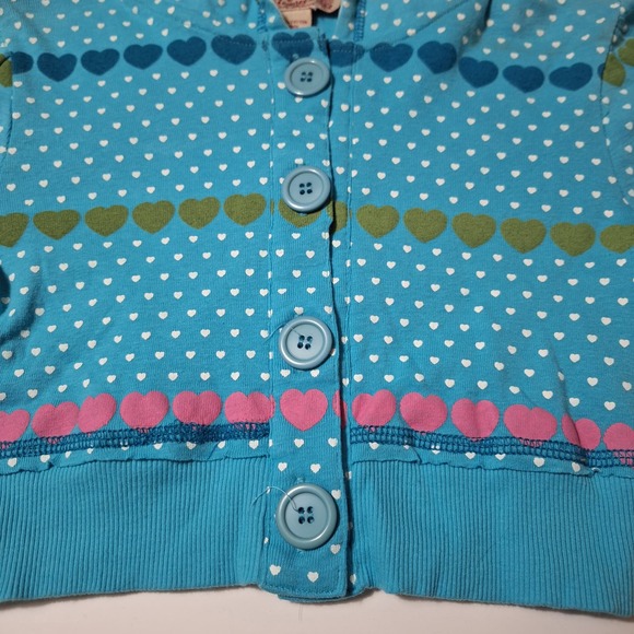 Beautees two-piece short-sleeved heart print hoodie and solid tank top set - Picture 7 of 14